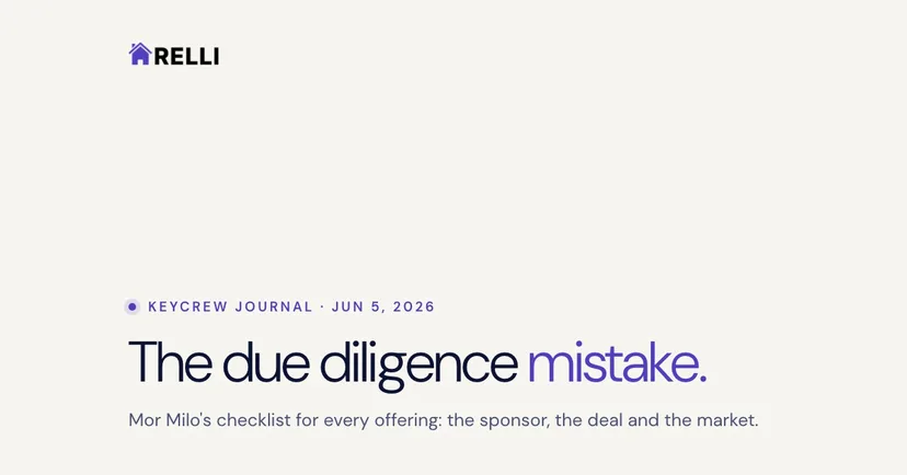 The Due Diligence Mistake Accredited Investors Keep Making