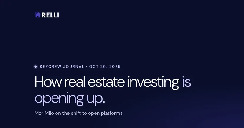 The Stock Market Model Coming for Real Estate Investment